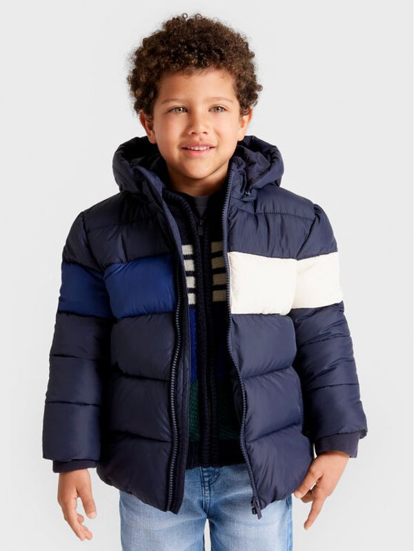 Mayoral Mayoral Пухено яке 4463 Тъмносин Regular Fit