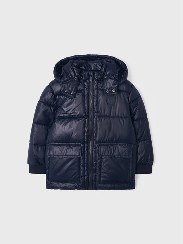 Mayoral Mayoral Пухено яке 4466 Тъмносин Regular Fit