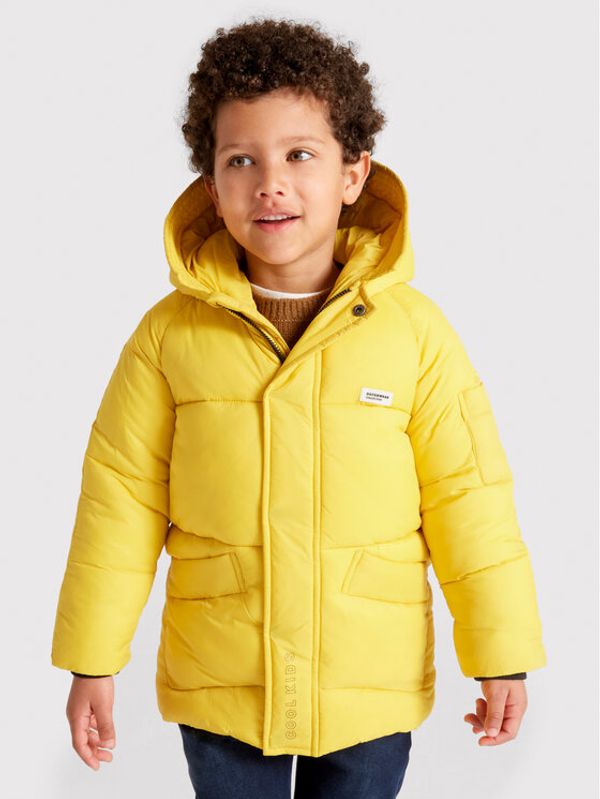 Mayoral Mayoral Пухено яке 4467 Жълт Regular Fit