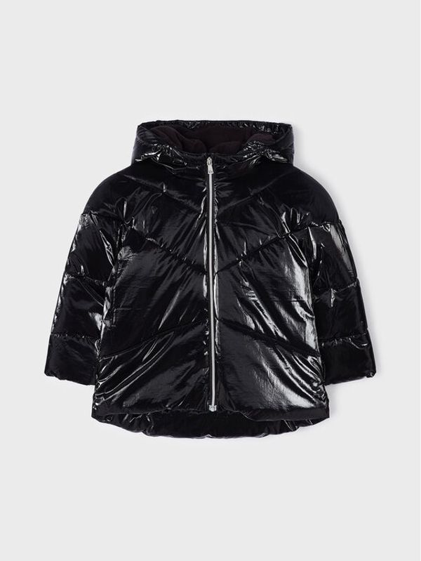 Mayoral Mayoral Пухено яке 4487 Черен Regular Fit