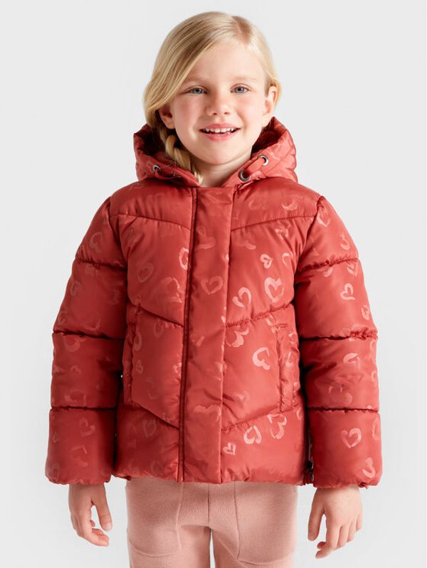 Mayoral Mayoral Пухено яке 4494 Червен Regular Fit