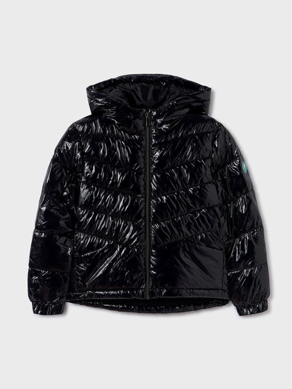 Mayoral Mayoral Пухено яке 7.417 Черен Regular Fit