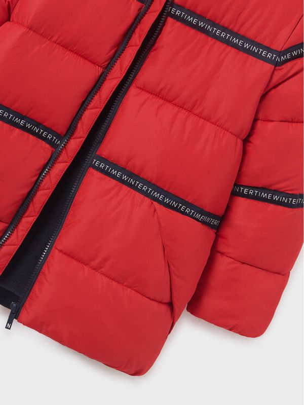 Mayoral Mayoral Пухено яке 7.432 Червен Regular Fit
