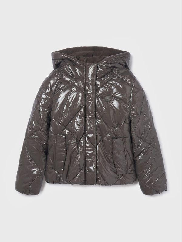 Mayoral Mayoral Пухено яке 7488 Сив Regular Fit