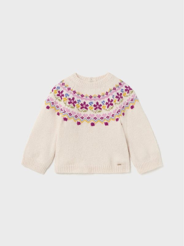 Mayoral Mayoral Пуловер 2.311 Екрю Regular Fit