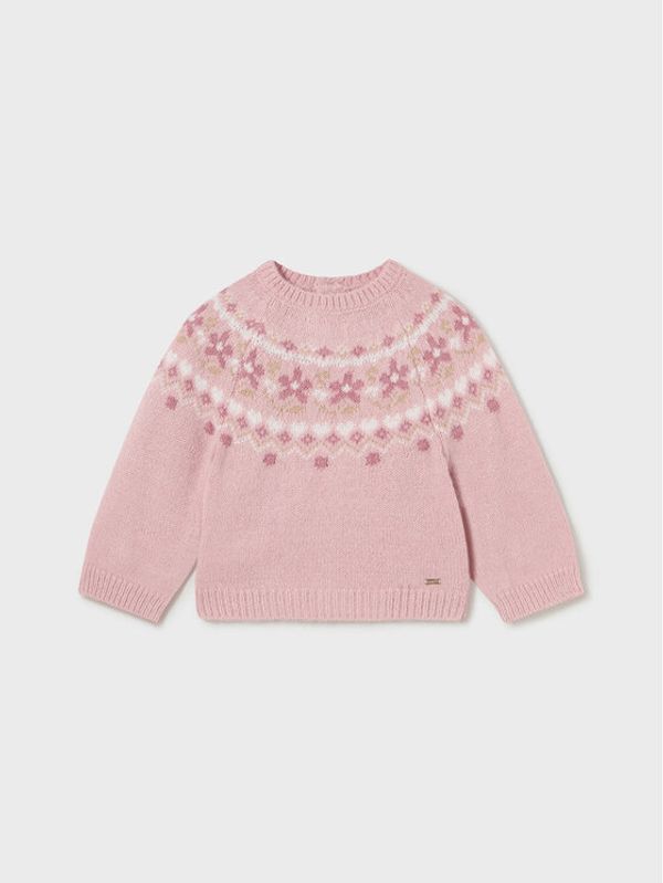 Mayoral Mayoral Пуловер 2.311 Розов Regular Fit