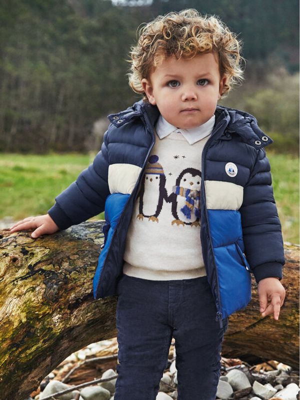 Mayoral Mayoral Пуловер 2305 Бежов Regular Fit