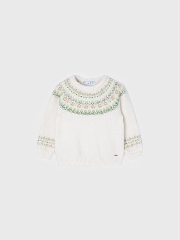 Mayoral Mayoral Пуловер 2314 Бежов Regular Fit