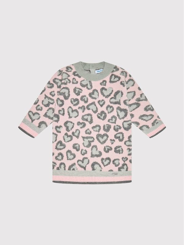 Mayoral Mayoral Пуловер 2924 Розов Regular Fit