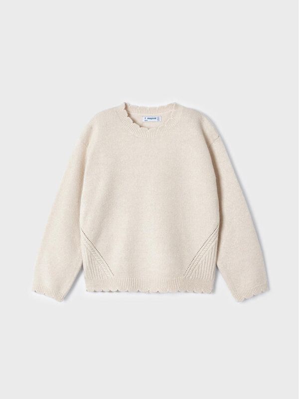 Mayoral Mayoral Пуловер 319 Екрю Regular Fit