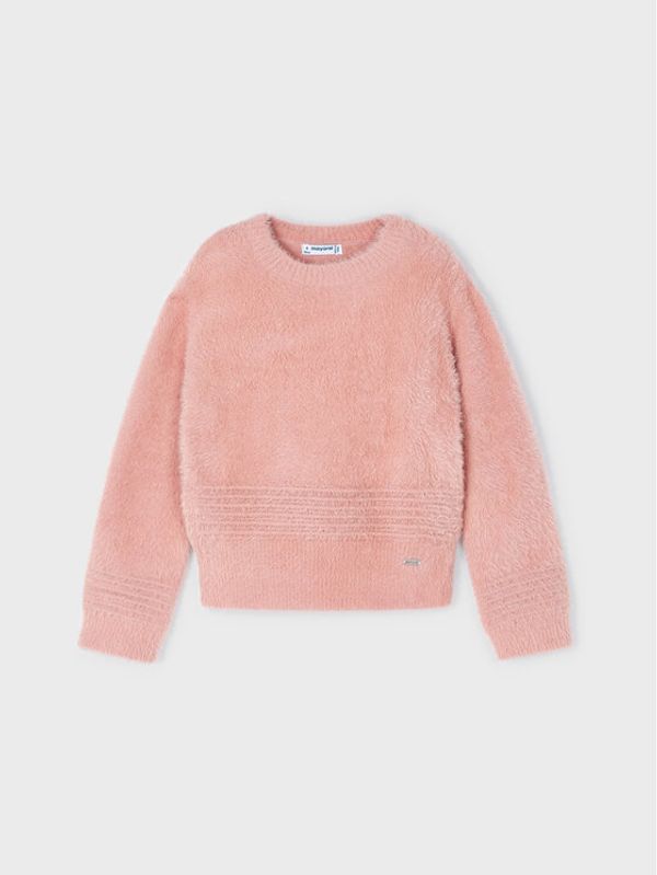 Mayoral Mayoral Пуловер 4.305 Кафяв Regular Fit