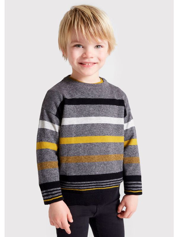 Mayoral Mayoral Пуловер 4391 Сив Regular Fit