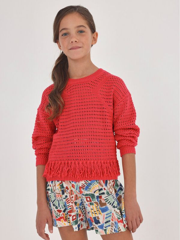 Mayoral Mayoral Пуловер 6330 Коралов