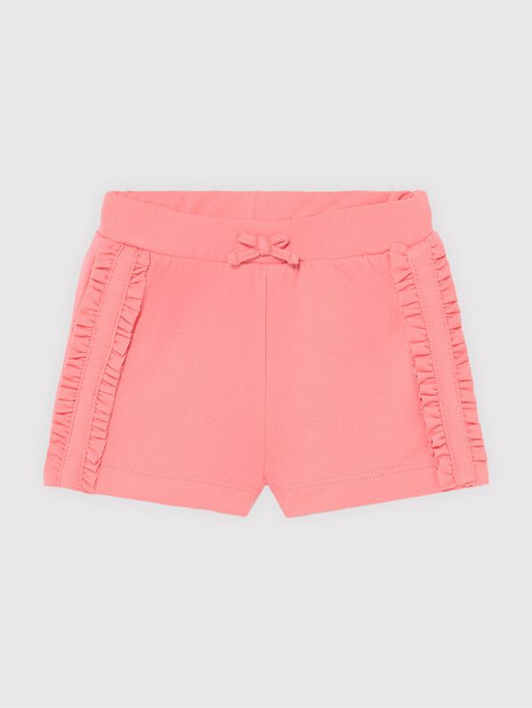 Mayoral Mayoral Шорти от плат 1227 Розов Regular Fit