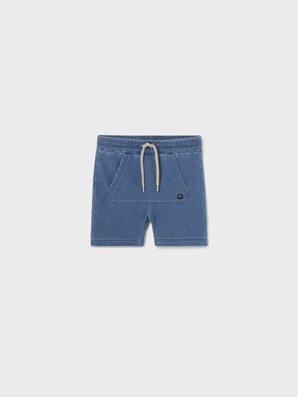 Mayoral Mayoral Шорти от плат 1292 Тъмносин