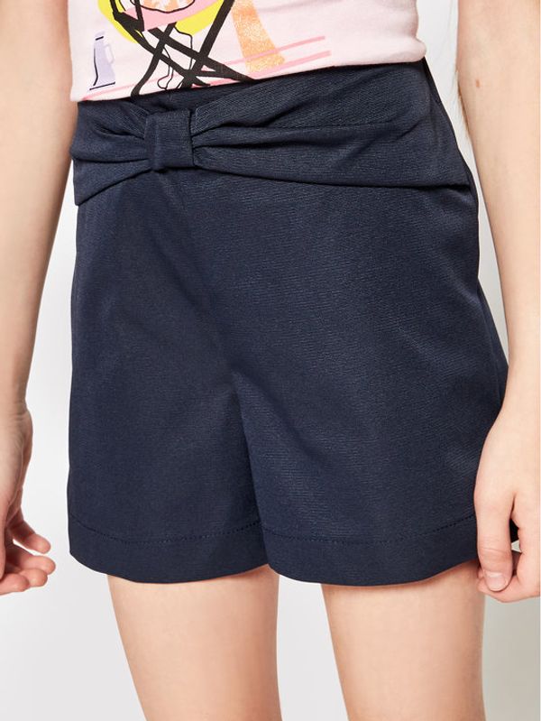 Mayoral Mayoral Шорти от плат 3203 Тъмносин Regular Fit