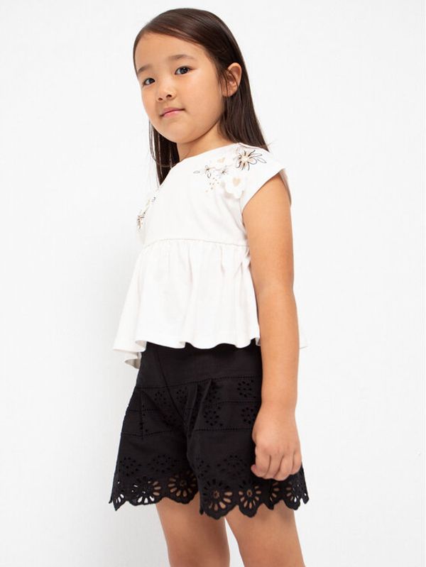 Mayoral Mayoral Шорти от плат 3204 Черен