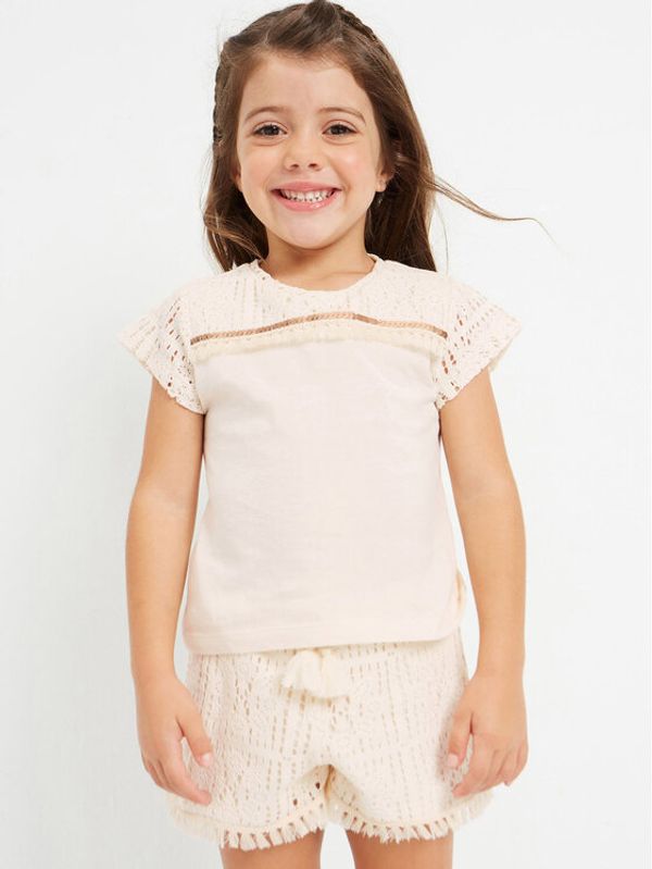 Mayoral Mayoral Шорти от плат 3208 Бежов