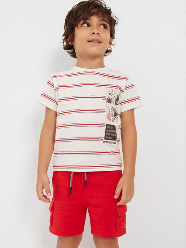 Mayoral Mayoral Шорти от плат 3222 Червен