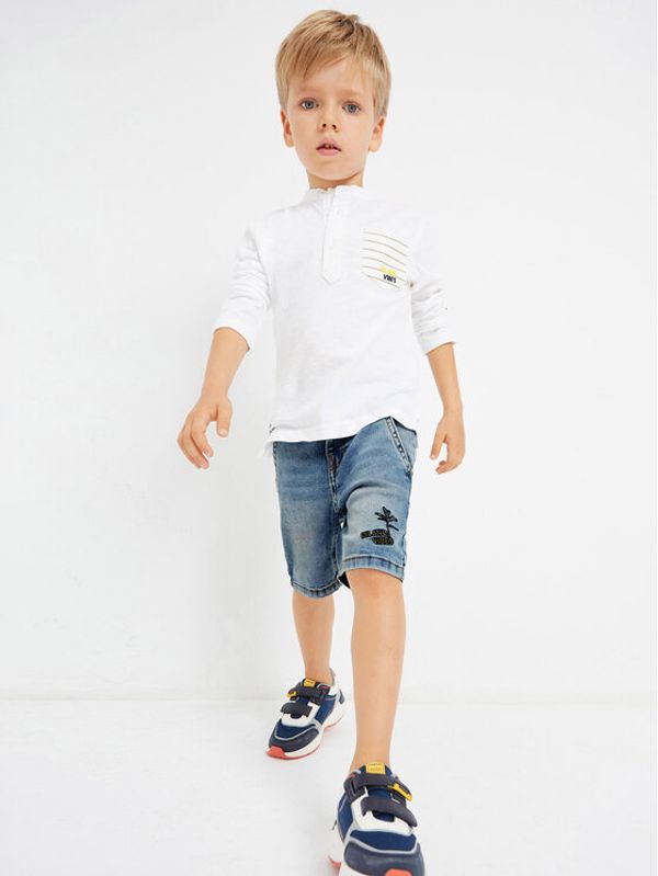 Mayoral Mayoral Шорти от плат 3228 Син