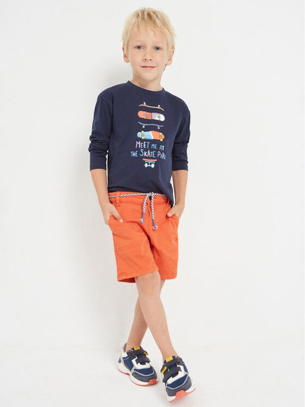 Mayoral Mayoral Шорти от плат 3233 Оранжев