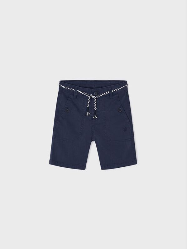 Mayoral Mayoral Шорти от плат 3233 Тъмносин