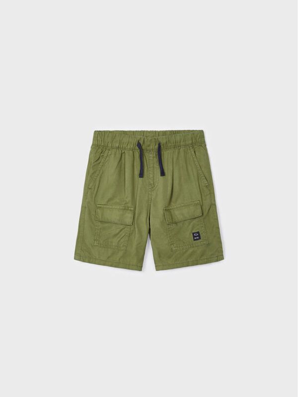 Mayoral Mayoral Шорти от плат 3237 Зелен