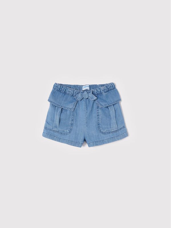 Mayoral Mayoral Шорти от плат 3274 Син Regular Fit