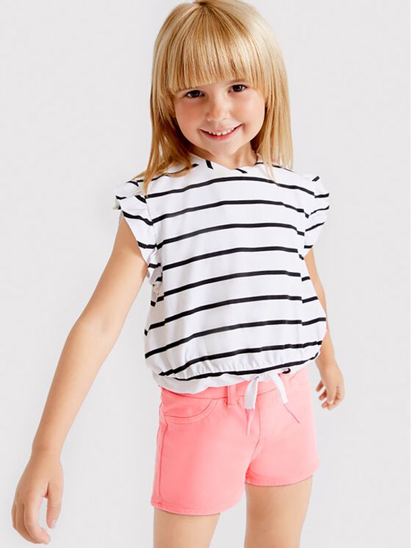 Mayoral Mayoral Шорти от плат 3279 Розов Regular Fit