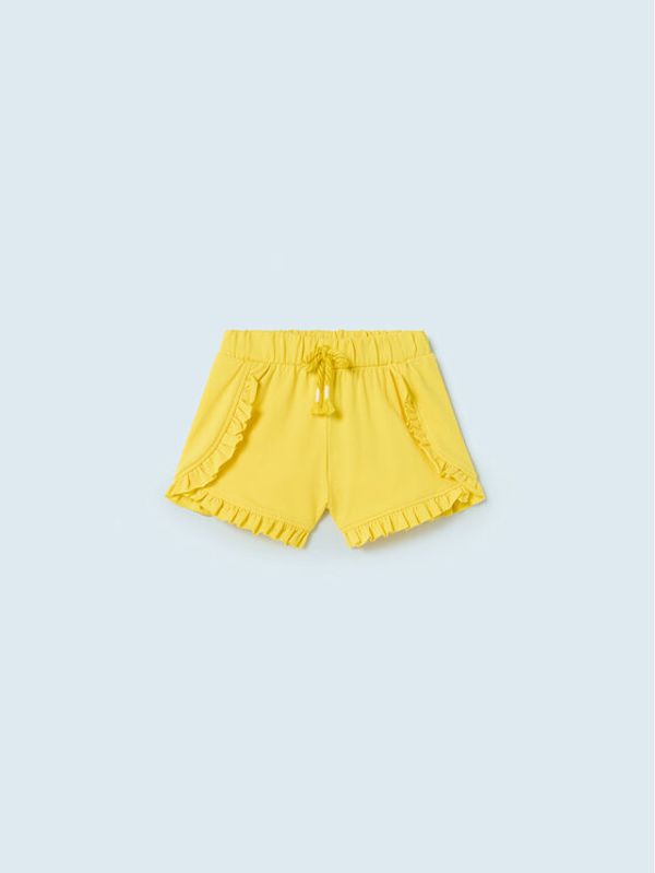 Mayoral Mayoral Шорти от плат 603 Жълт