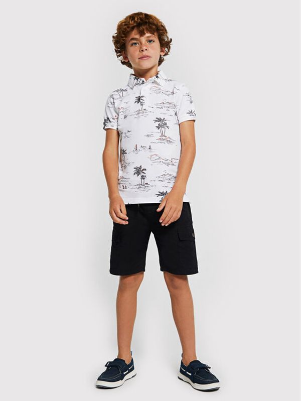 Mayoral Mayoral Шорти от плат 6207 Черен Regular Fit