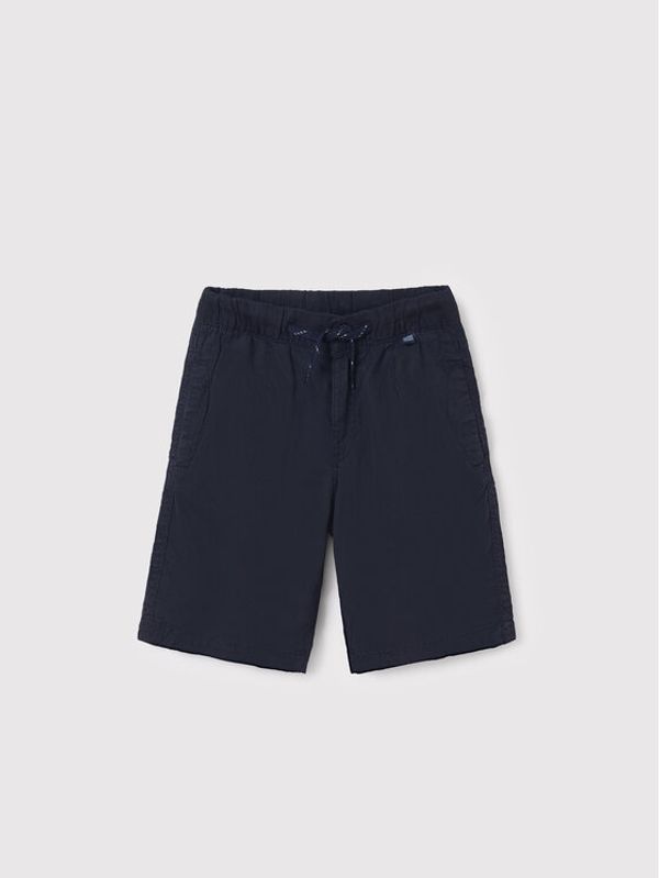 Mayoral Mayoral Шорти от плат 6209 Тъмносин Regular Fit