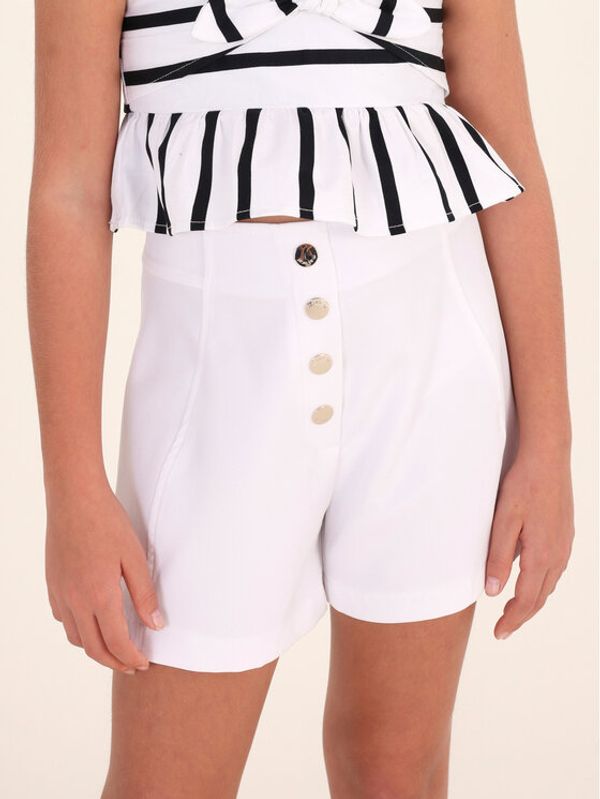 Mayoral Mayoral Шорти от плат 6235 Бял