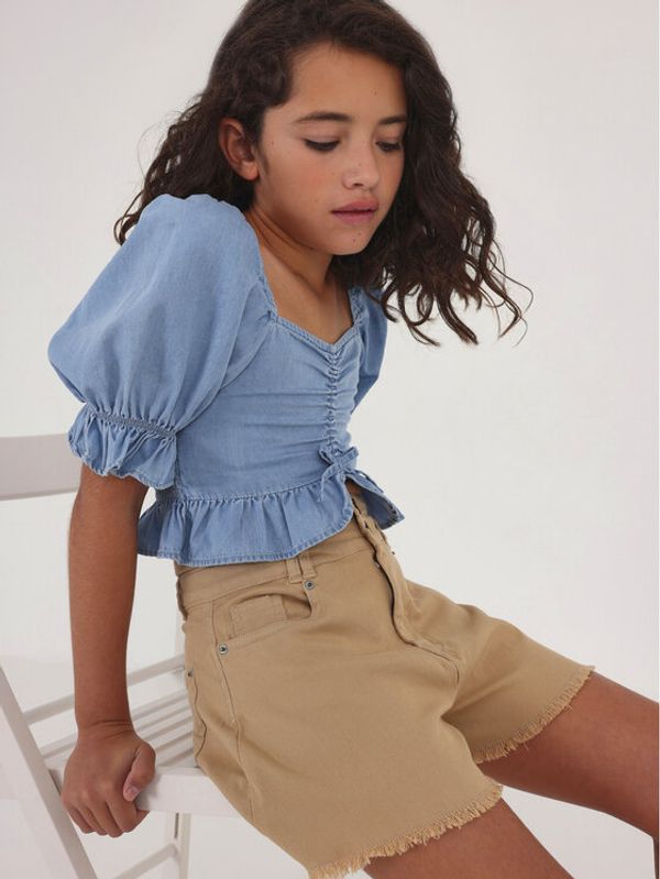 Mayoral Mayoral Шорти от плат 6239 Бежов