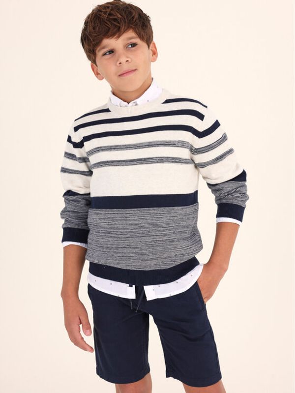 Mayoral Mayoral Шорти от плат 6250 Тъмносин