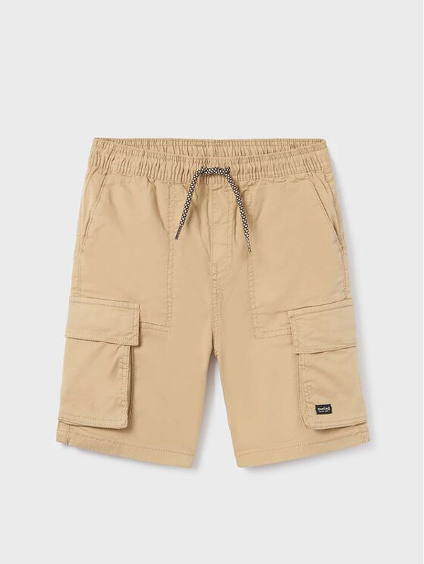 Mayoral Mayoral Шорти от плат 6256 Бежов