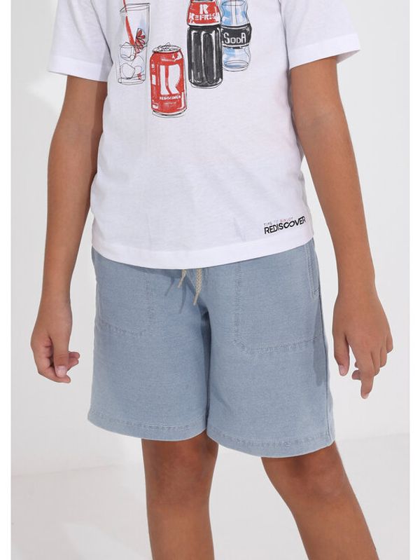 Mayoral Mayoral Шорти от плат 6260 Син