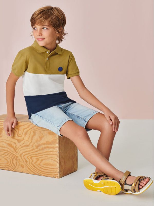 Mayoral Mayoral Шорти от плат 6261 Син