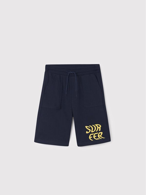 Mayoral Mayoral Спортни шорти Тъмносин Regular Fit