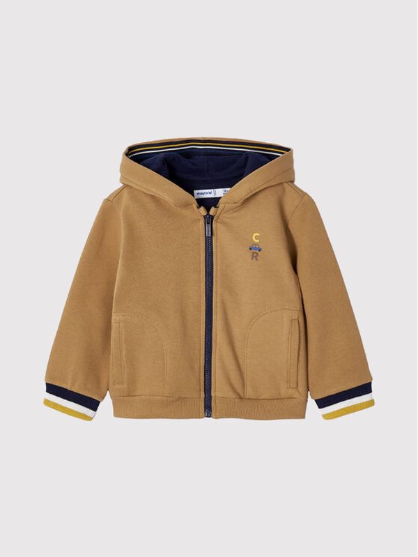 Mayoral Mayoral Суитшърт 2427 Кафяв Regular Fit