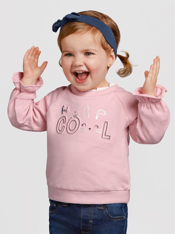 Mayoral Mayoral Суитшърт 2429 Розов Regular Fit