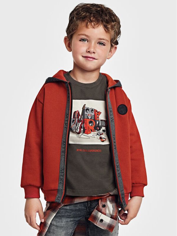 Mayoral Mayoral Суитшърт 4471 Оранжев Regular Fit