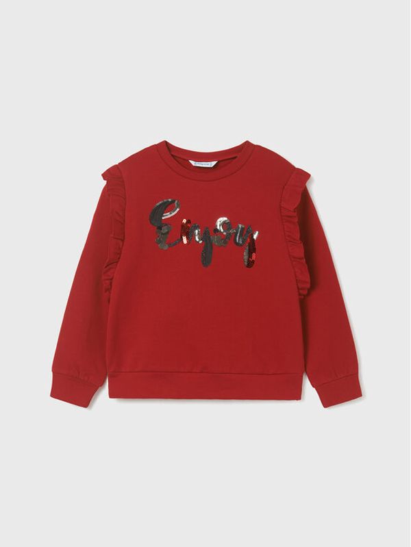 Mayoral Mayoral Суитшърт 4476 Червен Regular Fit