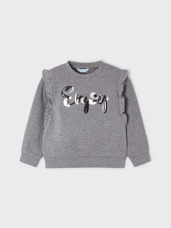 Mayoral Mayoral Суитшърт 4476 Сив Regular Fit