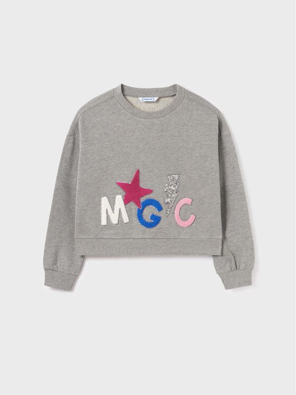 Mayoral Mayoral Суитшърт 7.405 Сив Regular Fit