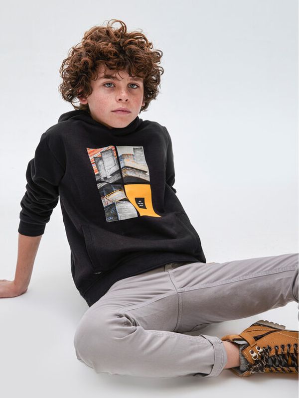 Mayoral Mayoral Суитшърт 7.423 Черен Regular Fit