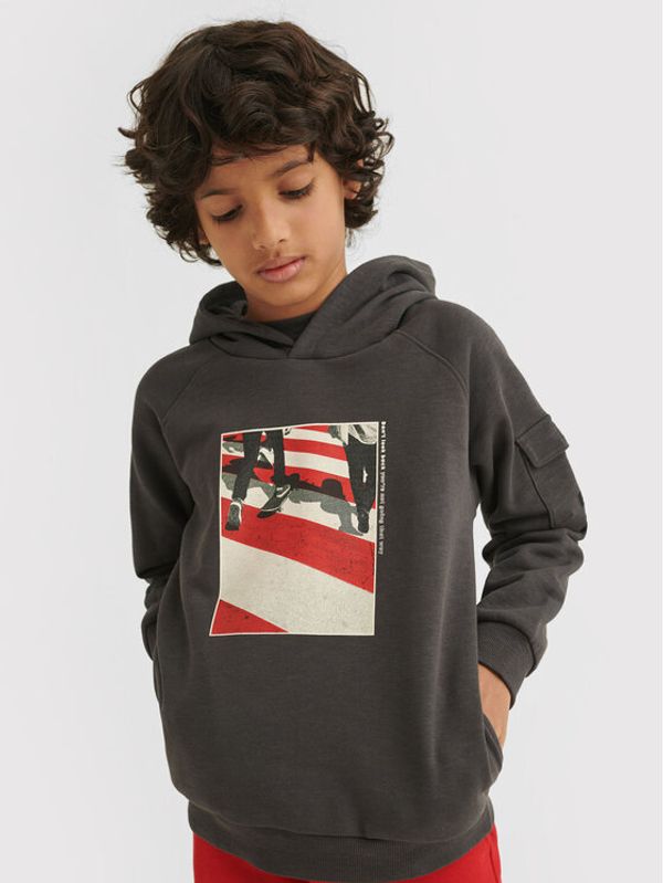 Mayoral Mayoral Суитшърт 7445 Сив Regular Fit