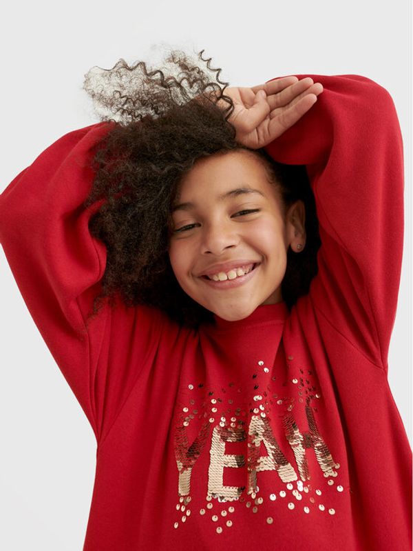 Mayoral Mayoral Суитшърт 7471 Червен Relaxed Fit