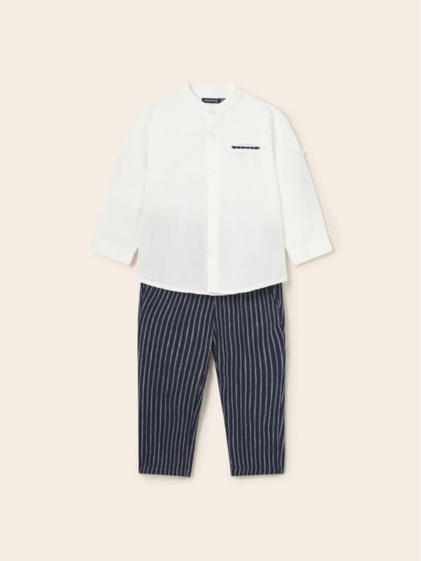 Mayoral Mayoral Текстилни панталони 1527 Тъмносин