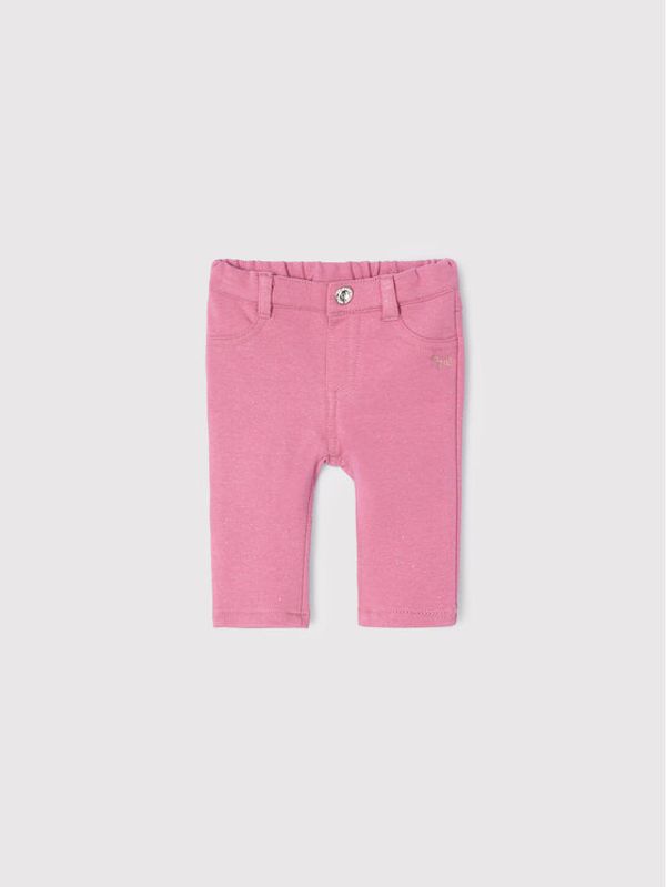 Mayoral Mayoral Текстилни панталони 2711 Розов Regular Fit